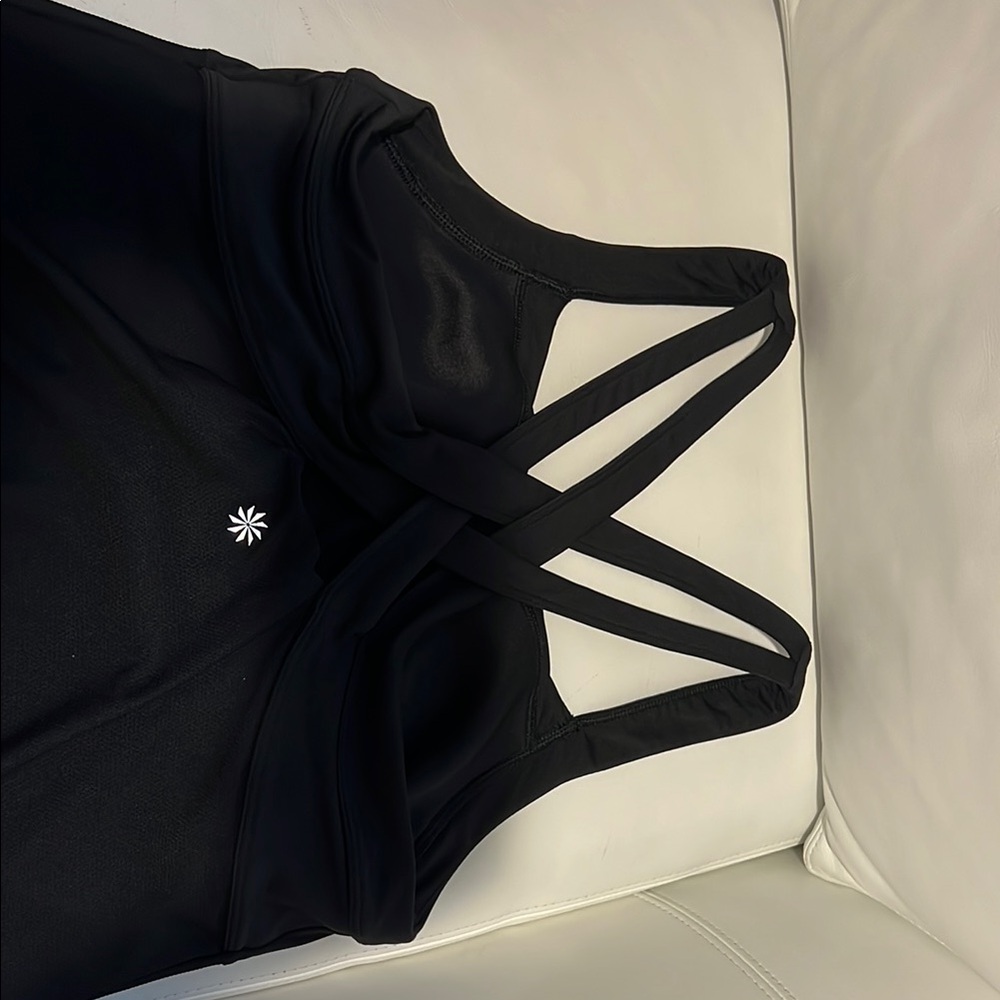 Black Athleta Workout Tank Top - Picture 3 of 3